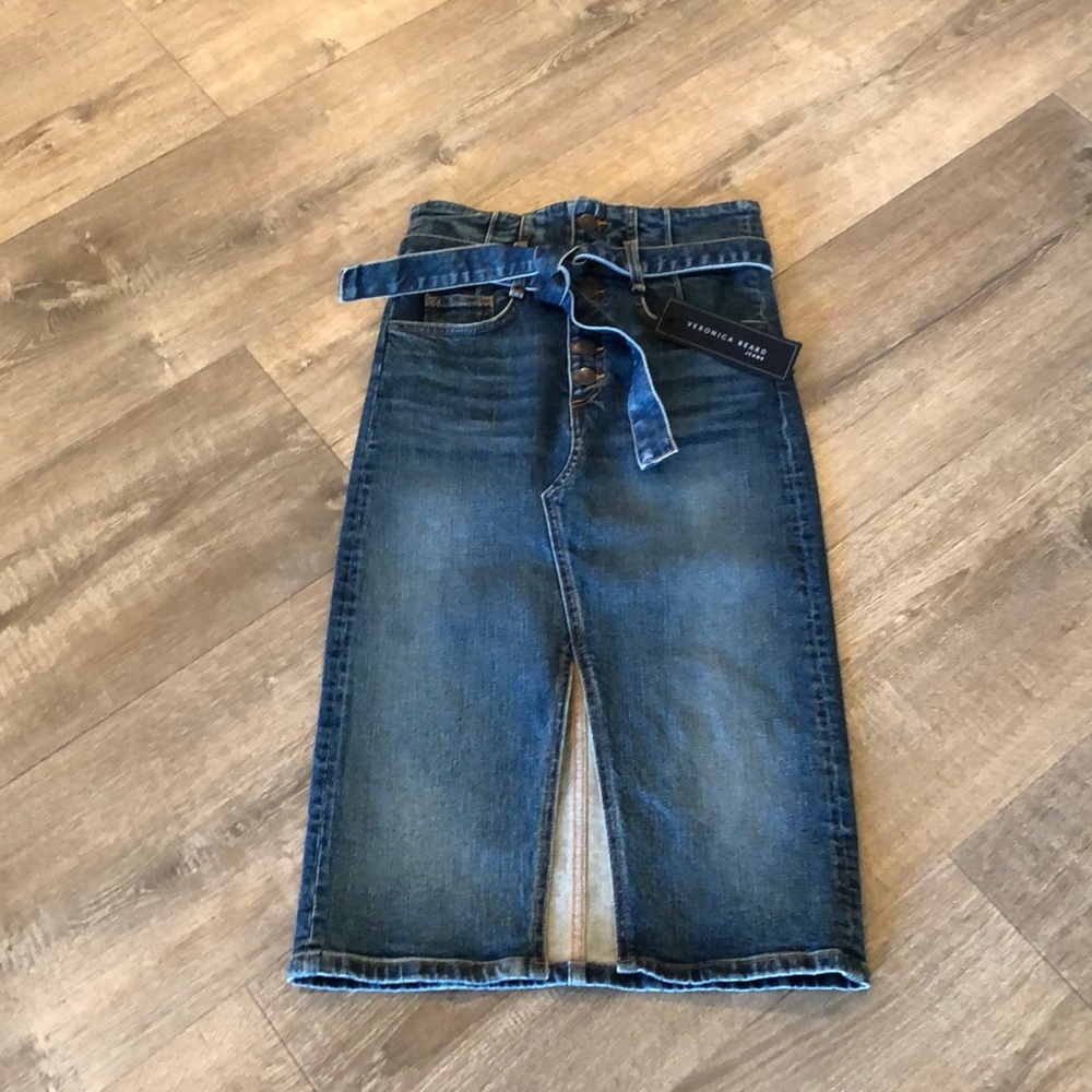 Veronica Beard Denim Skirt